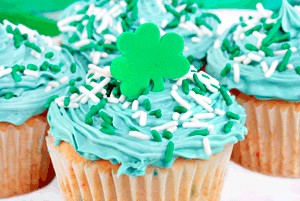 St. Patrick's Day Cupcakes